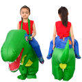 Lolanta เด็กทารก Inflatable ไดโนเสาร์ T-REX เครื่องแต่งกายเด็กวัยหัดเดินวันฮาโลวีนชุดของขวัญ Up เด็กอนุบาล Garden ชุดเชียร์ลีดเดอร์. 