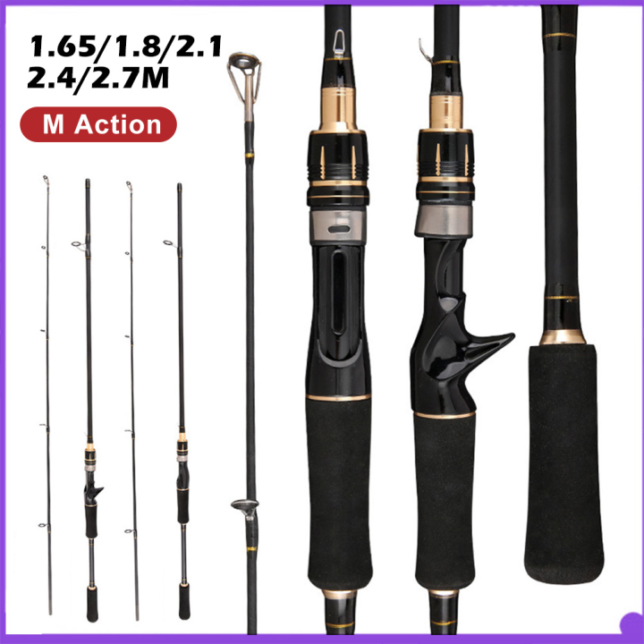DAIWA Fishing Rod 1.65/1.8/2.1/2.4/2.7m Spinning Casting Rod Fishing ...