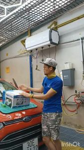 Máy Xông tinh dầu khử mùi ô tô công suất lớn 1500W Máy Khử khuẩn khử mùi xe ô tô Vuadienmay