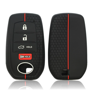 4 Button Remote Control Silicone Key Cover Protection For Car Keys