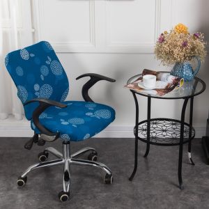 Office Seat Back Cover Computer Seat Cover Removable Office Chair Covers Non Slip Seat Protector Home Hotel Decor