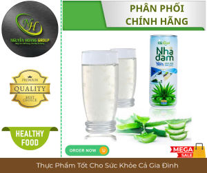 THÙNG 24 LON - CG FOOD Nước Nha Đam Yến Lon Cao 250 ml