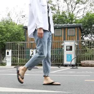 Custom Logo Printed Flip-Flops For Men High-End Beachwear For Women Trendy Brand