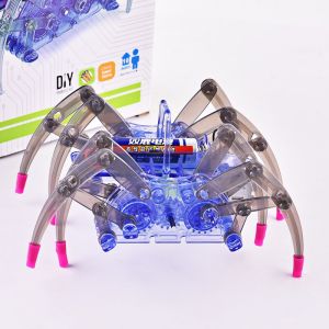 Robot Nhện Stem Công nghệ Sản Xuất Diy Phát Minh Điện Nhỏ Khoa Học Đồ Chơi Lắp Ráp