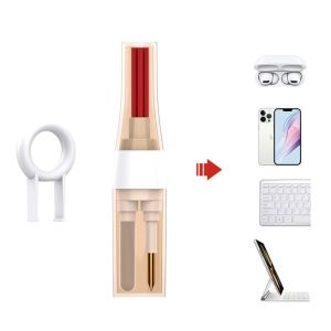 2022สินค้าใหม่มาแรง ชุดแปรงทําความสะอาดหูฟังบลูทูธ ปากกาทำความสะอาดหูฟัง Bluetooth 5 in 1