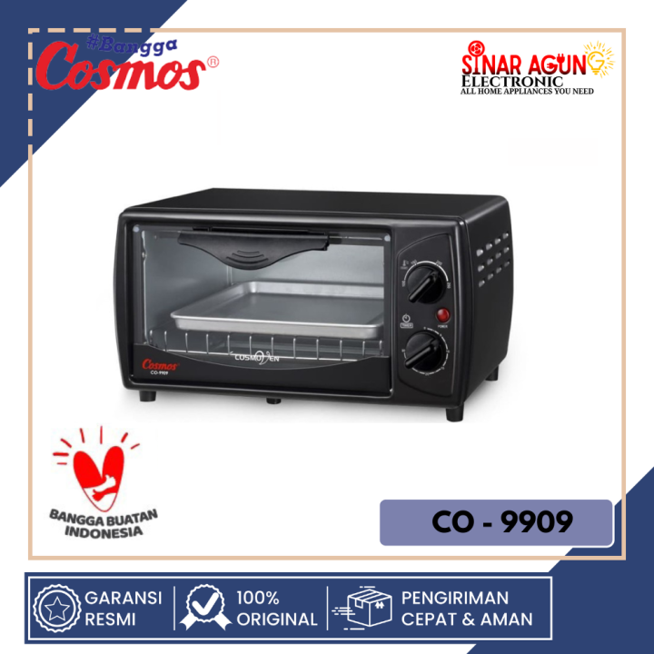 COSMOS%20OVEN%209%20LITER%20350WATT%20CO-9909%20/%20CO%209909%20/%20CO%209909%20-%20100%25%20ORI%20-%20Image%202
