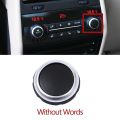 ZR Rear Air Conditioning Temperature Adjustment Heat Control Switch AC Rotary Knob for BMW 5 6 7 Series F10 F06 F12 F07 F01 F02. 