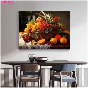 Himalaya Painting 35cmx50cm Fruit Design Frameless Sintraboard Waterproof Decorative Wall