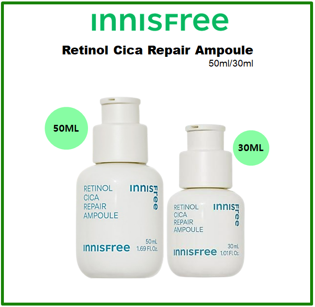 [Innisfree] Retinol Cica Repair Ampoule 30ml/50ml Lazada