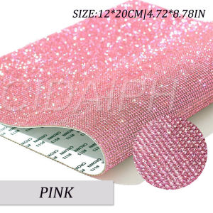 12x20cm Rhinestone Sticker Self-Adhesive 12x20cm DIY Crystal Diamond Decoration Patch For Hair Dryer