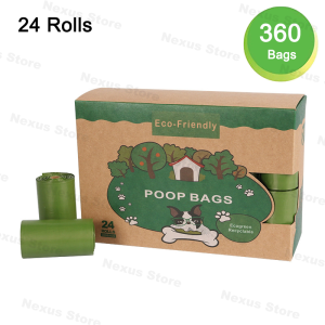 [SG Stock] Thick Dog Poop Bag Eco-Friendly Dog & Cat Trash Bag (8 10 24 36 Rolls)