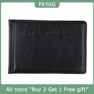 [COD] PkYeG KITCHEN Leather 40 Card Commercial Name ID Credit Card Book Case Holder Organizer