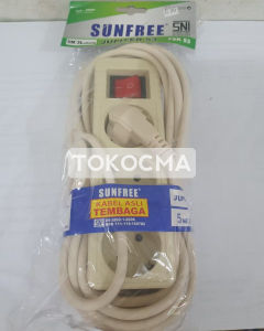 STOP KONTAK 345 LUBANG PANJANG 5M + KABEL / STOP KONTAK KABEL COLOKAN LISTRIK