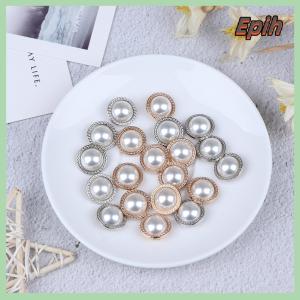 [Epih] 10pcs Metal Shank Buttons for Sewing Scrapbooking DIY Craft Decoration
