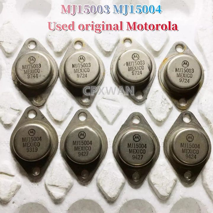 1pair MJ15003G MJ15004G NEW Transistor TO-3 #W8