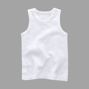 【พร้อมส่งจากกรุงเทพ】🚀 เสื้อกั๊กเด็ก แขนกุด ผ้าฝ้าย100% ใส่สบาย | อายุ2-10ปี 👶