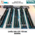Bàn cắt gạch đẩy tay TOTAL THT578004 Bàn dao cắt gạch men 1m chiều dài phần cắt gạch là 800mm, 22x10.5x2mm cắt gạch men, gạch ốp tường. 