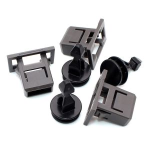 Set 5 bộ đinh tán nhựa 91547-TZ5-A02 kẹp giữ nắp vách ngăn động cơ cho Honda nút gài ô tô - Chốt vít nở cho xe hơi