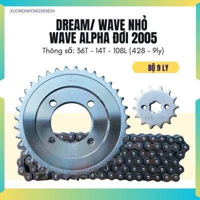 [FreeshipMAX] [HCM] BỘ NHÔNG SÊN DĨA DREAM / WAVE ALPHA ĐỜI 2005/ WAVE NHỎ/ WAVE TRUNG QUỐC (9 Ly)