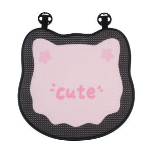 Car Seat Cushion Cute Cat Design High End Comfort Non Slip Half Cover Auto Interior Accessories