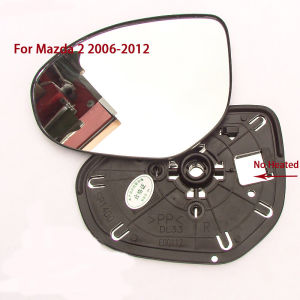 Car Rearview Mirror Glass for Mazda 2 2006 2007 2008 2009 2010 2011 2012 Side View Exterior Replacement Left Right