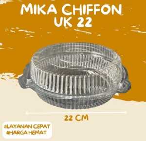 P2 JOLIE/Mika Kue Bolu Sifon Bulat/ UK 18 20 22/mika sifon bundar/ ISI 10 PCS