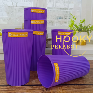 1 LOSIN GELAS PLASTIK TRUMBLLE ULIR TEBAL PLASTIK TERLARS