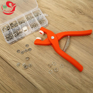 Button Pliers Press Studs Tool Kit Studs Plie Fastener Button Cincin Cabang Lima