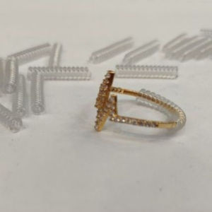3PCS Pengecil Cincin 2cm Ring Adjuster Kecilin Peralatan Perlengkapan Tools Stuff Adjusting Pengatur Kecil Perhiasan Accessories Aksesoris Alat Perhiasan Jari Tangan Pas Ukuran Karet Gulung Murah Termurah Finger Small Size Grosir Prakarya Malang