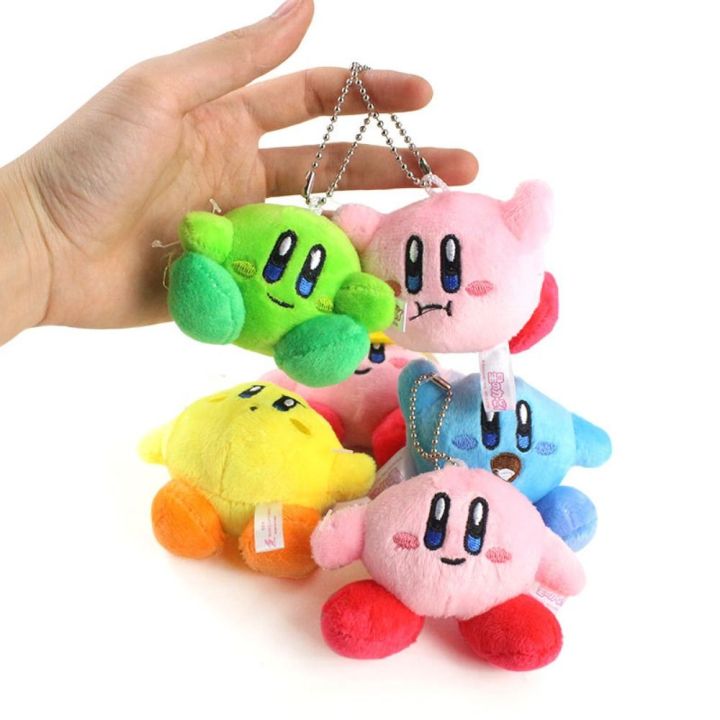 DXNZVA Cartoon Kids Toy Plush Keychain Kirby Plush Doll Plush Dolls ...