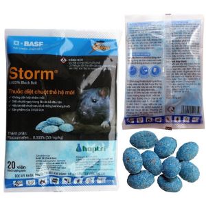 Hộp thuốc diệt chuột Storm 0.005% (hộp 5 gói x 20 viên) (Bao bì mới)