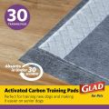 Glad for Pets Charcoal Puppy Pads Black Training sold per Pads ABSORB Neutralize Urine pee dog. 