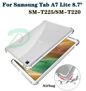 Shockproof Case For Samsung Galaxy Tab A7 Lite 8.7 2021 SM-T225 SM-T220 8.7 Case TPU Silicon Transparent Cover