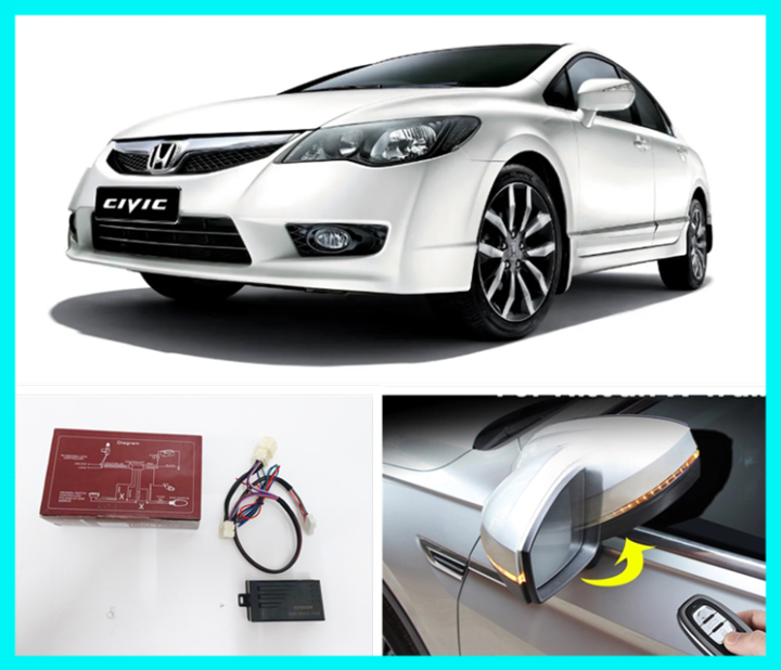 HONDA CITY/CIVIC/CRV/JAZZ/HRV/STREAM/INSIGHT 2006 2015 Side Mirror