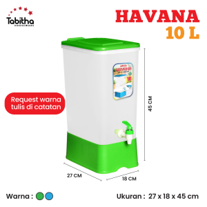 Tabitha Dispenser Portable Toples Es Minuman Gayung (Wadah Es Buah dengan Keran) Nevada Series