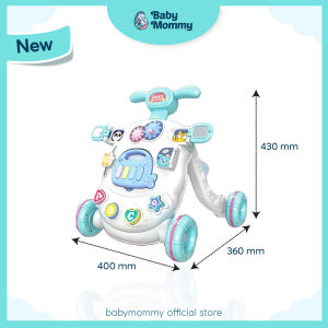 🇲🇾 Ready Stock 💯Genuine Baby Learning Walker With Music Pad🔥Baby Music Walker Baby Walker with Music Toys Sit-to-Stand