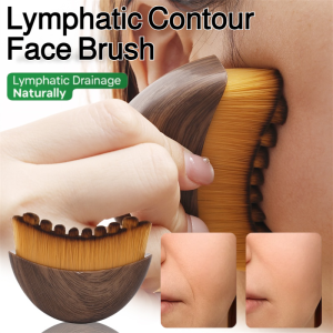 Lymphatic Contour Face Brush Face Brush Gua Sha Eye And Neck Care Brush Facial Massage Meridian Brush 促循环淋巴轮廓面部刷