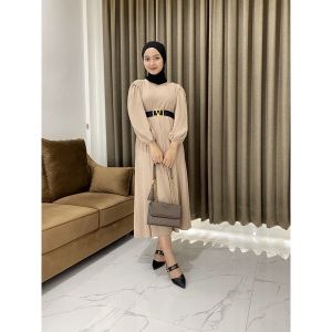 MIDI Dewi Dress Crinkle AirFlow FREE BELT