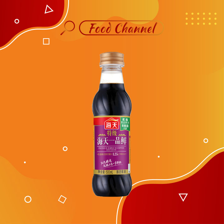 【现货】海天 特级一品鲜 非转基因 酿造 生抽 酱油 500ml Haday Premium First Grade Fresh Non ...