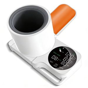 JUSTLANG Clinic Monitor Tunnel-Type Rechargeable Sphygmomanometer Automatic Digital BP Monitor Tonometer