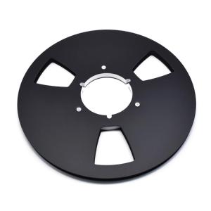 Chịu lực cao 3 lỗ nhôm Reel cho 1/4 "CuộN hở Băng decks 10.5inch nab Hub ghi âm đĩa phụ kiện
