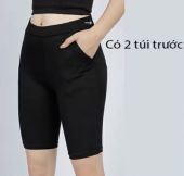 Quần legging nữ lửng nâng mông co giãn 4 chiều cao cấp