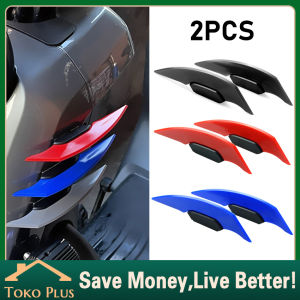 2Pcs/Set Universal Winglet Sepasang Sayap Samping Motor Bahan ABS Aksesori Konversi Sepeda Motor Untuk XMAX NMAX MXKING ADV PCX VARIO160 Winglet Motor