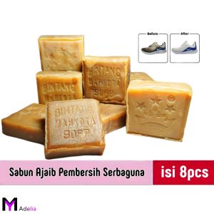 Sabun Ajaib Bintang Mahkota Pembersih Noda Membandel Serbaguna isi 8 Batang Ampuh
