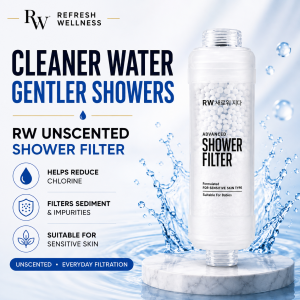 RW Unscented Shower Filter | Chlorine & Sediment Filter