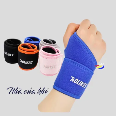 Băng quấn cổ tay bảo vệ khớp cổ tay tập gym yoga chơi thể thao phiên bản 2024 chính hãng Aolikes