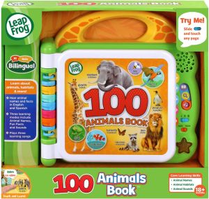 LeapFrog Learning Friends 100 Words Book Places I Go Animals Things That Go English Spanish OR English Chinese