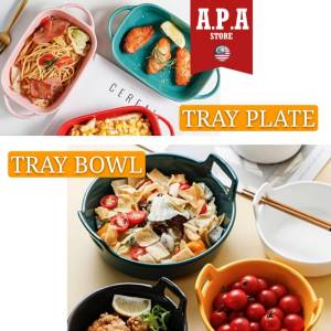 Oven Bakeware Tray Bowl / Plate Ceramic Cookware