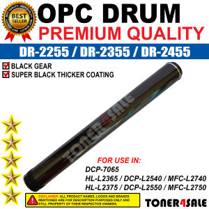 OPC Drum DR2355 DR2455 DR2255 Compatible for Brother DCP L2540 L2540DW L2550 L2550DW (Black Gear)