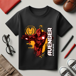 Baju Kaos Distro Anak Laki Laki Karakter Super Hero Keren Import 1 - 10 Tahun - Hypelane - DTF2
